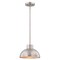 Westinghouse Pendant 60W Mini Ma-Lighte Hammered, Brushed Nickel Dome Shade 6309600 - alternate 1